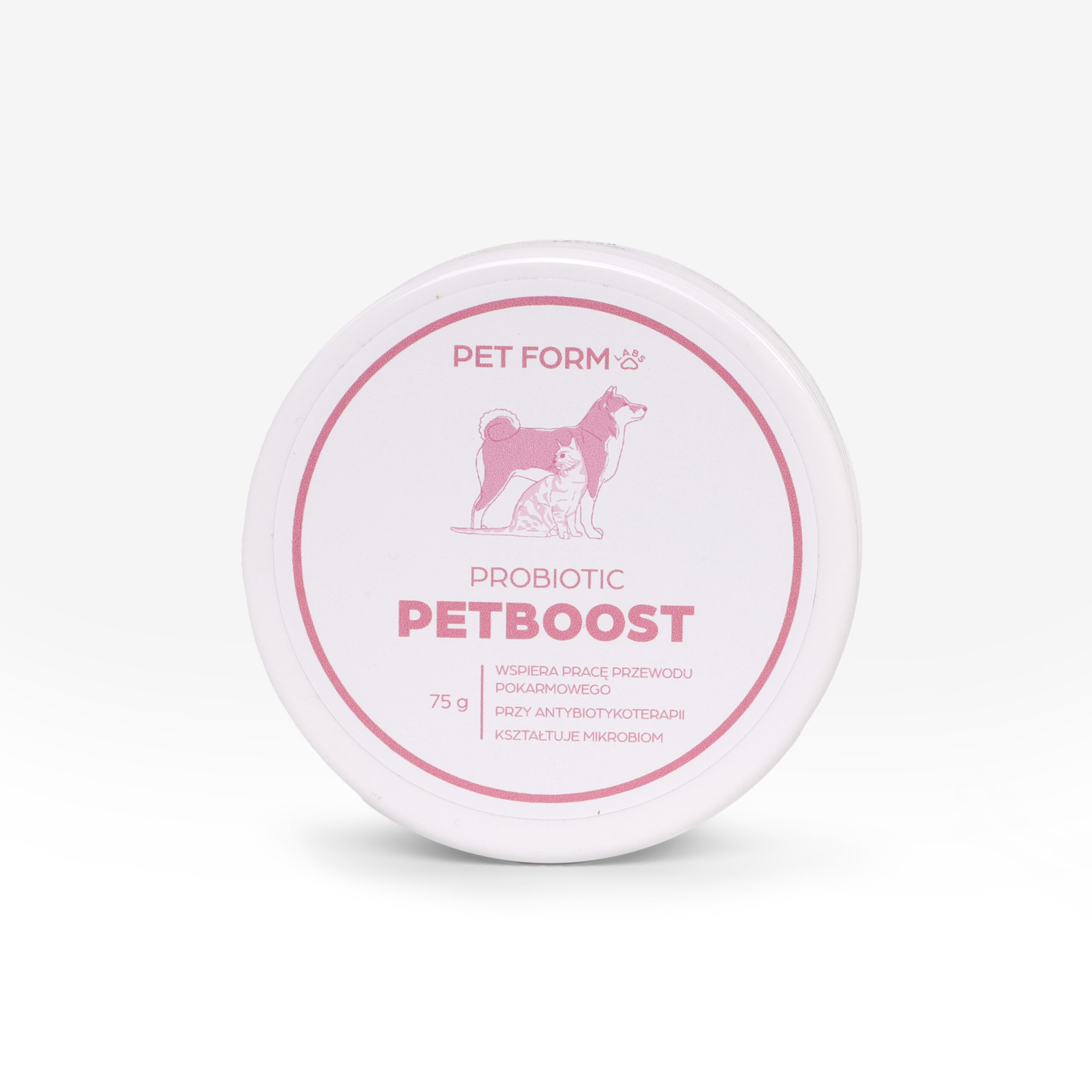 Odżywka PETBOOST PROBIOTIC na układ pokarmowy psa i kota - Pet Form Labs